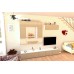 Living Armonia PAL Cappuccino Lucios - Varianta 2 cu sistem "PUSH TO OPEN"